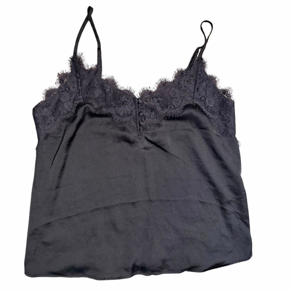 Abercrombie & Fitch Black Lace Cami Tank – Size M